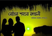 রৌদ্রর শহরে রুদ্রাণী পর্বঃ৬৫শেষ পর্ব