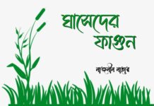 ঘাসেদের ফাগুন পর্ব ২২ শেষ